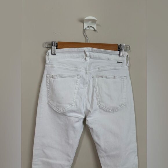 Diesel Slandy Super Slim Skinny Regular Waist in White - Picture 8 of 11